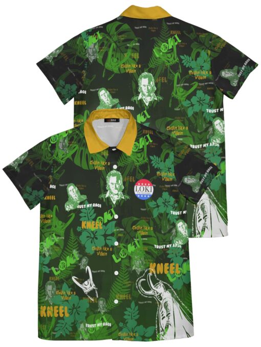 Chemise hawaïenne Loki Aloha