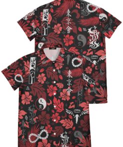 Chemise hawaïenne emblème Manjikai Aloha