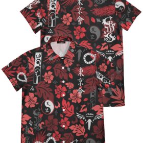 Chemise hawaïenne emblème Manjikai Aloha