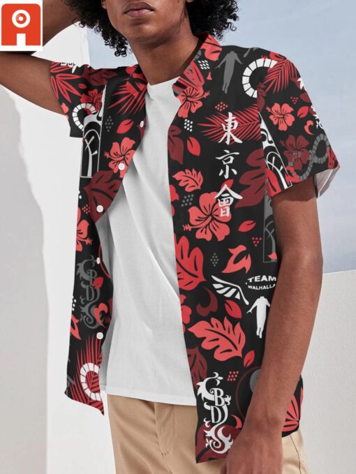 Chemise hawaïenne emblème Manjikai Aloha – Image 2