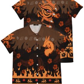 Chemise hawaïenne Naruto Kurama Aloha