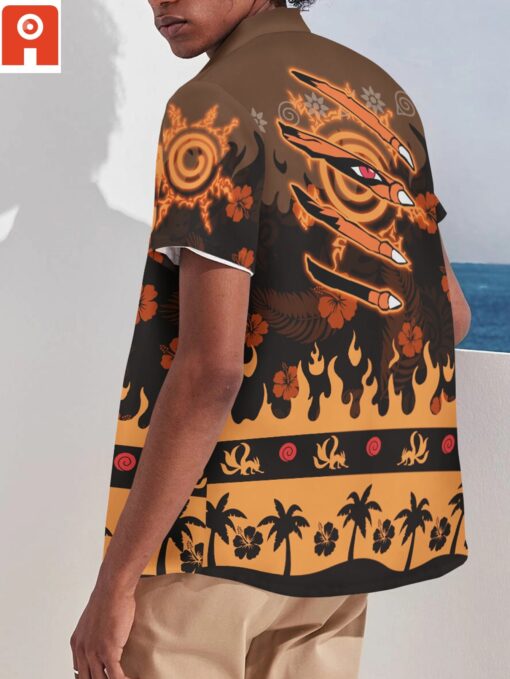 Chemise hawaïenne Naruto Kurama Aloha – Image 2