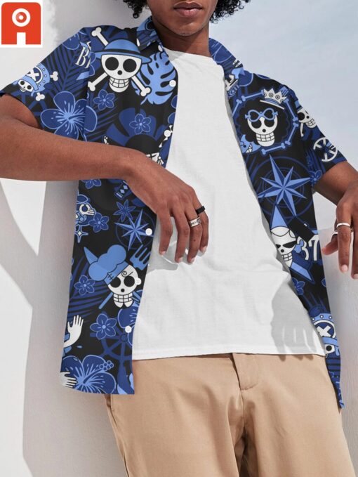 Chemise hawaïenne emblème Aloha – One Piece – Image 2