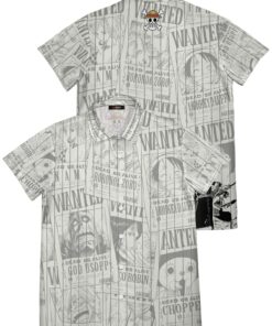 Chemise hawaïenne Chapeau de paille Aloha – One Piece
