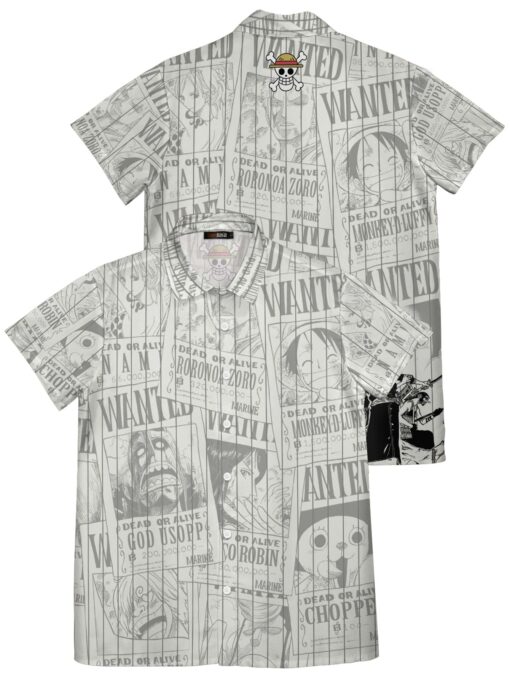 Chemise hawaïenne Chapeau de paille Aloha – One Piece