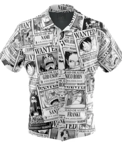 Chemise hawaïenne Aloha Strawhat Wanted One Piece