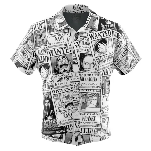 Chemise hawaïenne Aloha Strawhat Wanted One Piece