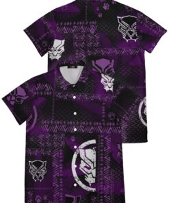 Chemise hawaïenne Wakanda Aloha