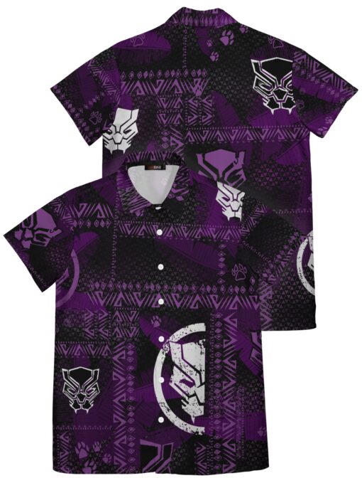 Chemise hawaïenne Wakanda Aloha