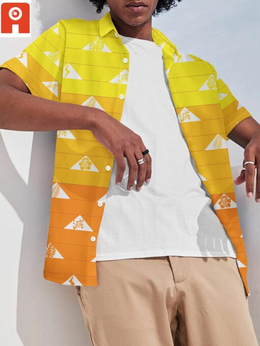 Chemise hawaïenne emblème Zenitsu Aloha – Image 2