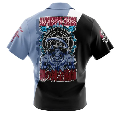 Chemise hawaïenne Alphonse Elric Fullmetal Alchemist – Image 2