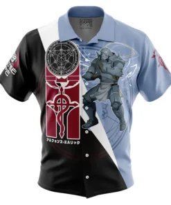 Chemise hawaïenne Alphonse Elric Fullmetal Alchemist