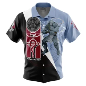 Chemise hawaïenne Alphonse Elric Fullmetal Alchemist