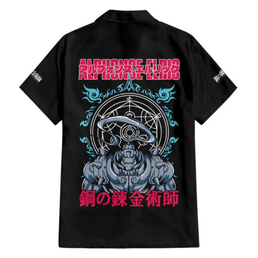 Chemise hawaïenne Alphonse Elric – Fullmetal Alchemist – Image 2