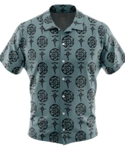 Chemise hawaïenne Alphonse V1 Fullmetal Alchemist