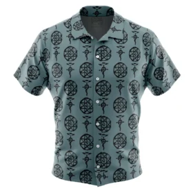 Chemise hawaïenne Alphonse V1 Fullmetal Alchemist