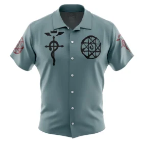 Chemise hawaïenne Alphonse V2 Fullmetal Alchemist