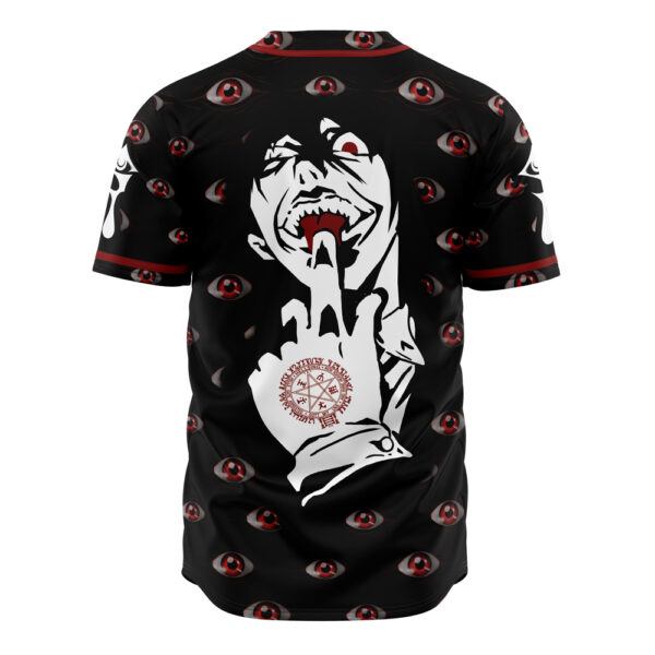 Maillot de baseball Alucard Yeux V1 Hellsing – Image 2