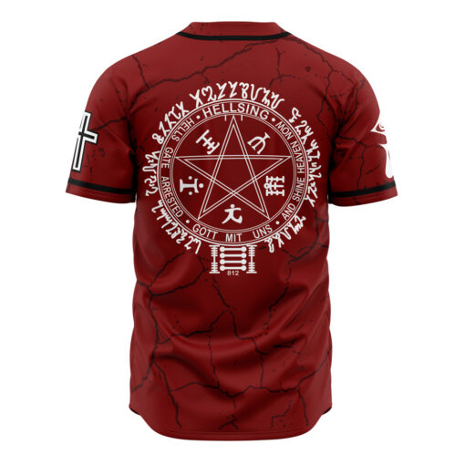 Maillot de baseball Alucard Yeux V2 Hellsing – Image 2