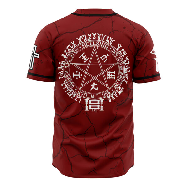 Maillot de baseball Alucard Yeux V2 Hellsing – Image 2