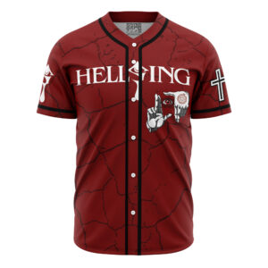 Maillot de baseball Alucard Yeux V2 Hellsing
