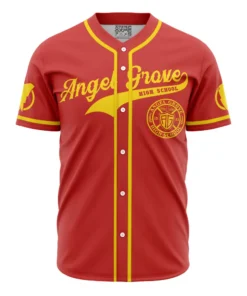 Maillot de baseball Angel Grove High School Power Rangers