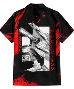 Chemise hawaïenne Chainsaw Man – monde obscur