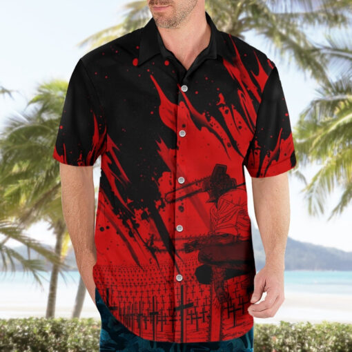 Chemise hawaïenne Chainsaw Man – monde obscur – Image 3