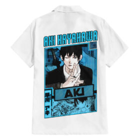 Chemise hawaïenne Aki Hayakawa – Chainsaw Man Streetwear
