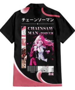 Chemise hawaïenne Power – Chainsaw Man Streetwear