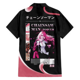 Chemise hawaïenne Power – Chainsaw Man Streetwear