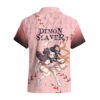 Chemise hawaïenne Nezuko – Demon Slayer – motif Asanoha
