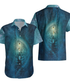 Chemise hawaïenne Chihiro – le voyage de Chihiro – train vers le monde des esprits