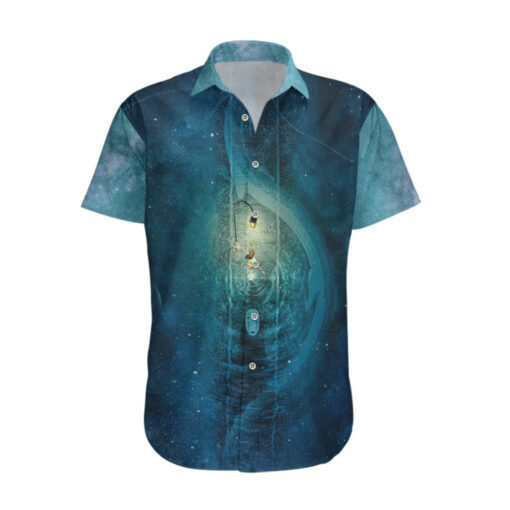 Chemise hawaïenne Chihiro – le voyage de Chihiro – train vers le monde des esprits – Image 2