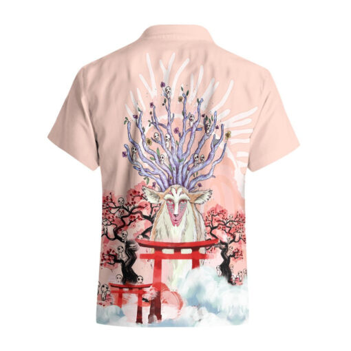 Chemise hawaïenne Princesse Mononoké – esprits de la forêt – Image 2