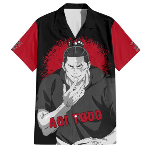 Chemise hawaïenne Aoi Todo – Noir & Blanc