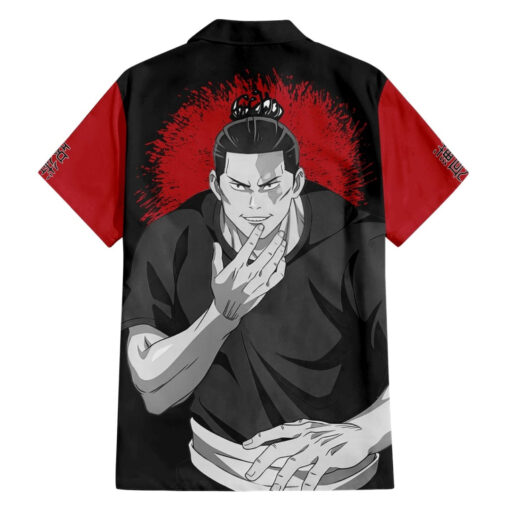 Chemise hawaïenne Aoi Todo – Noir & Blanc – Image 2