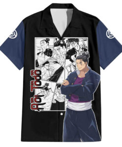 Chemise hawaïenne Aoi Todo – Jujutsu Kaisen (style manga)