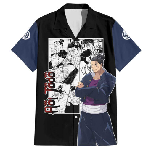 Chemise hawaïenne Aoi Todo – Jujutsu Kaisen (style manga)
