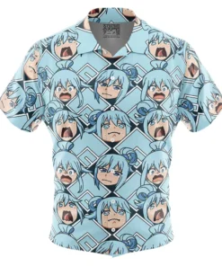 Chemise hawaïenne Aqua Axis Ordre Konosuba