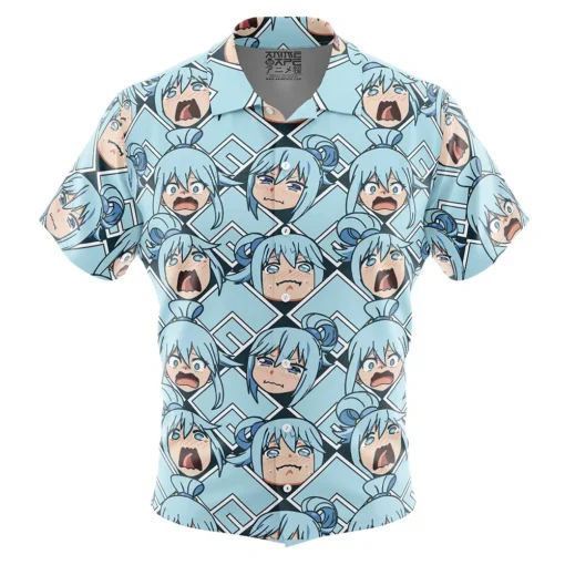 Chemise hawaïenne Aqua Axis Ordre Konosuba