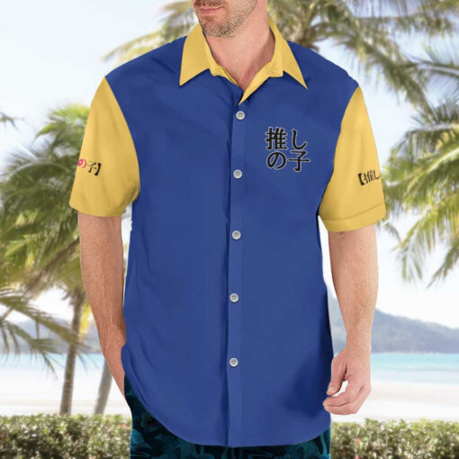 Chemise hawaïenne Aqua Hoshino – Oshi no Ko – Image 3