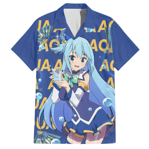 Chemise hawaïenne Aqua – Konosuba