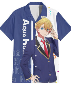 Chemise hawaïenne Aquamarine Hoshino – Oshi no Ko