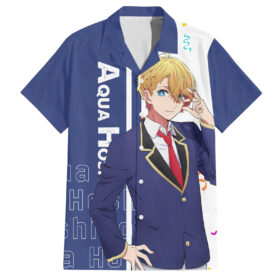 Chemise hawaïenne Aquamarine Hoshino – Oshi no Ko