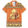 Chemise hawaïenne Arcanin Noël Pixel – Pokémon