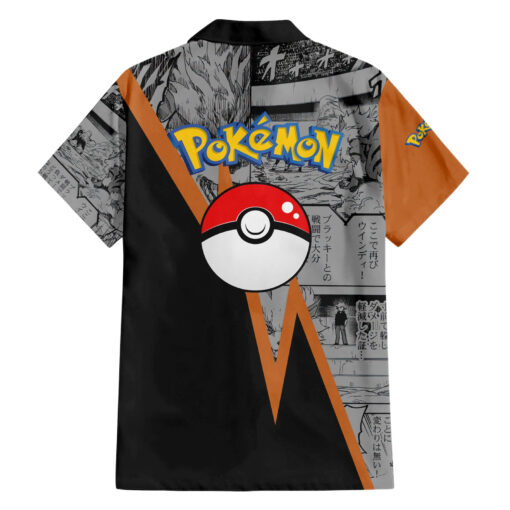 Chemise hawaïenne Arcanin – Style manga – Pokémon – Image 2
