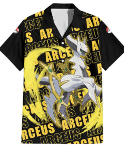 Chemise hawaïenne Arceus – Motif mix – Pokémon
