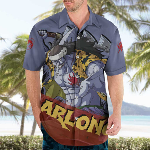 Chemise hawaïenne Arlong – One Piece – Image 3