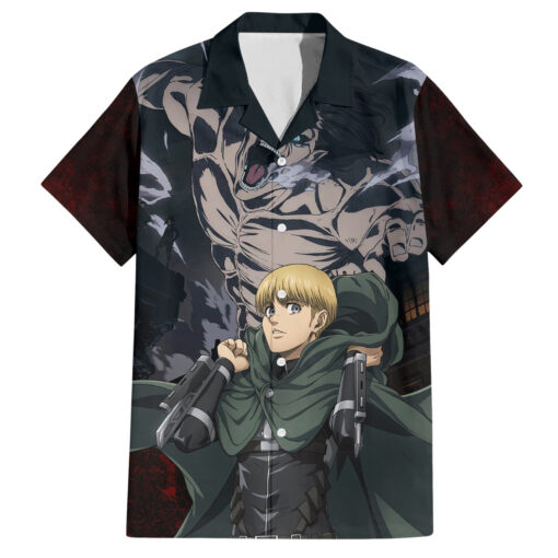 Chemise hawaïenne Armin Arlert Saison Finale – L’Attaque des Titans
